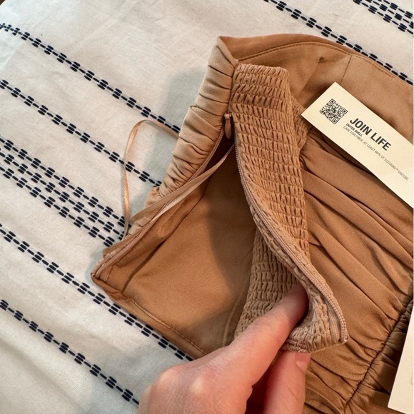 NWT ZARA Nude Halter Crop Top - Picture 6 of 6